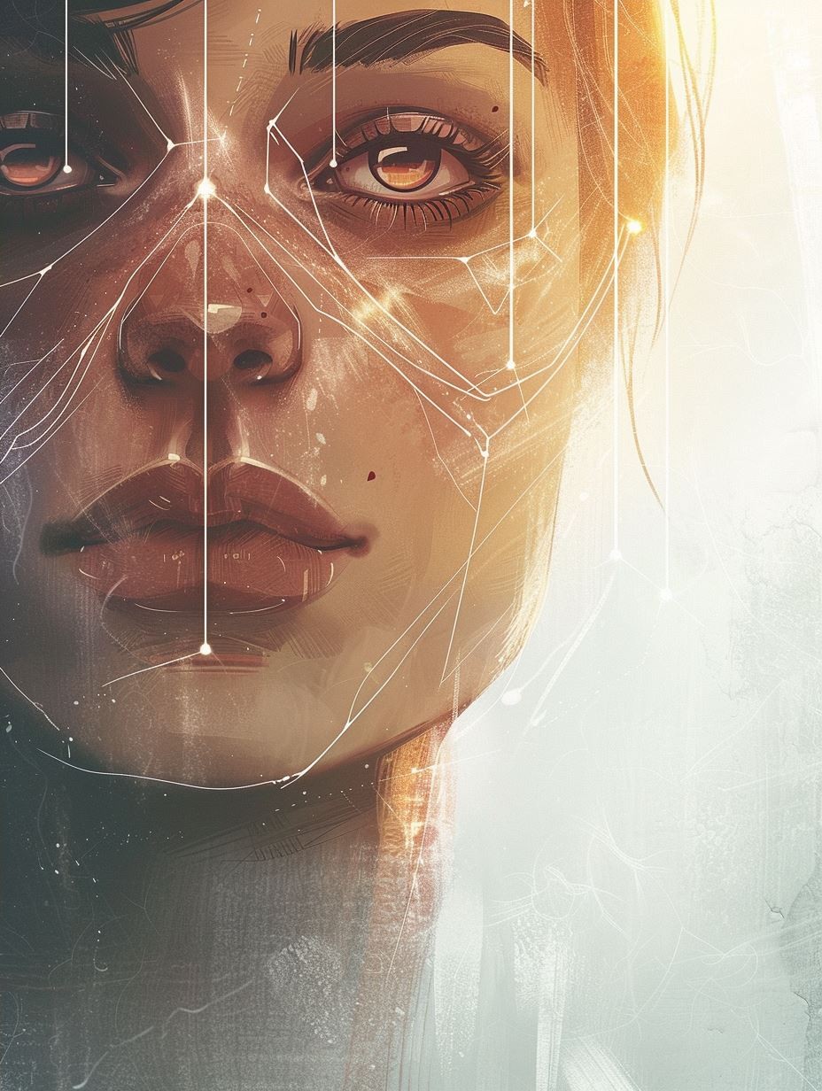 Digital Soul Concept Portrait - Image 4