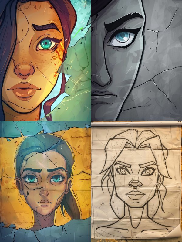 Fragmented Gaze of Resilience