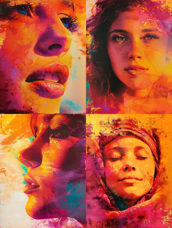 Vibrant Spectrum of Feminine Souls
