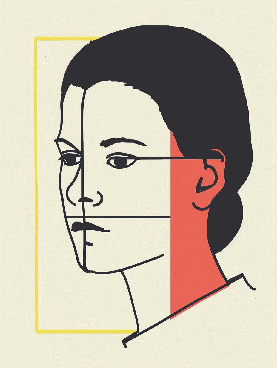 Geometric Portraits: A Study in Modernism - Image 1
