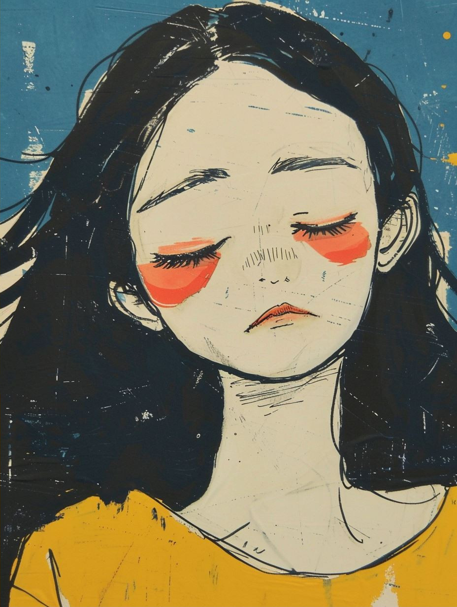 Melancholy Portraits in Bold Contrast - Image 2