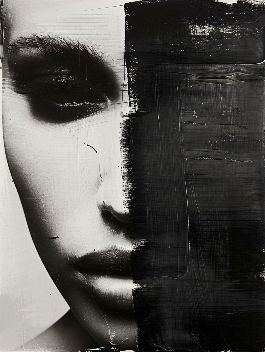 Fragmented Visions in Monochrome - Image 1