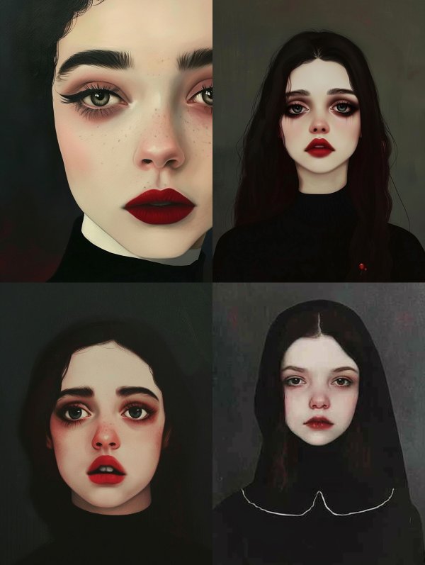 Crimson Velvet Elegance