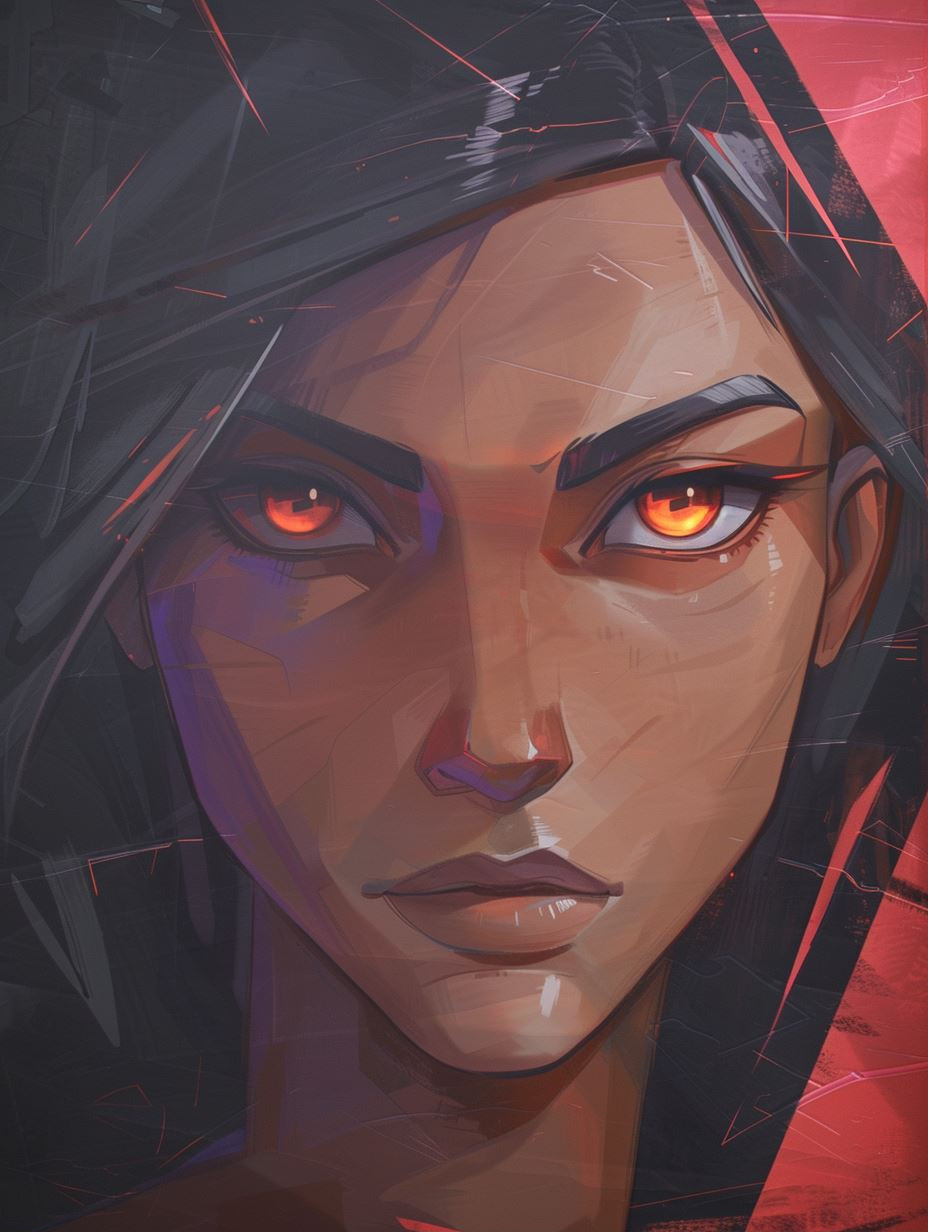 Digital Character Portrait Study - Image 2