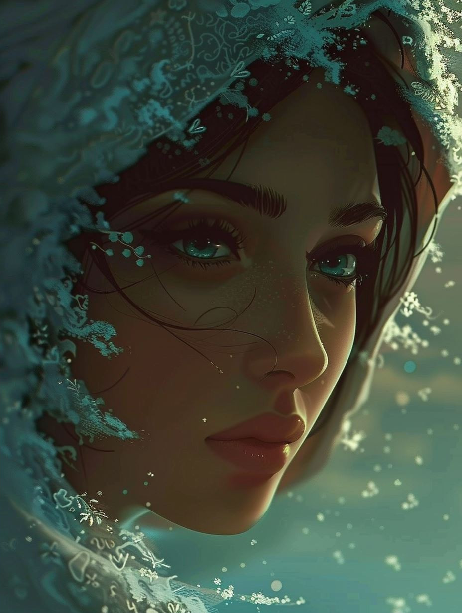 Ethereal Visions of Feminine Serenity - Image 2