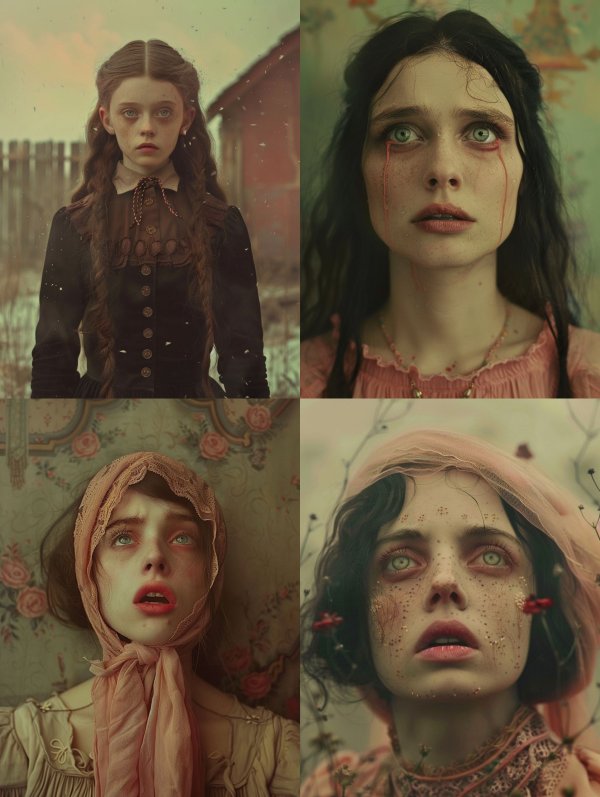 Haunting Victorian Gothic Portraits