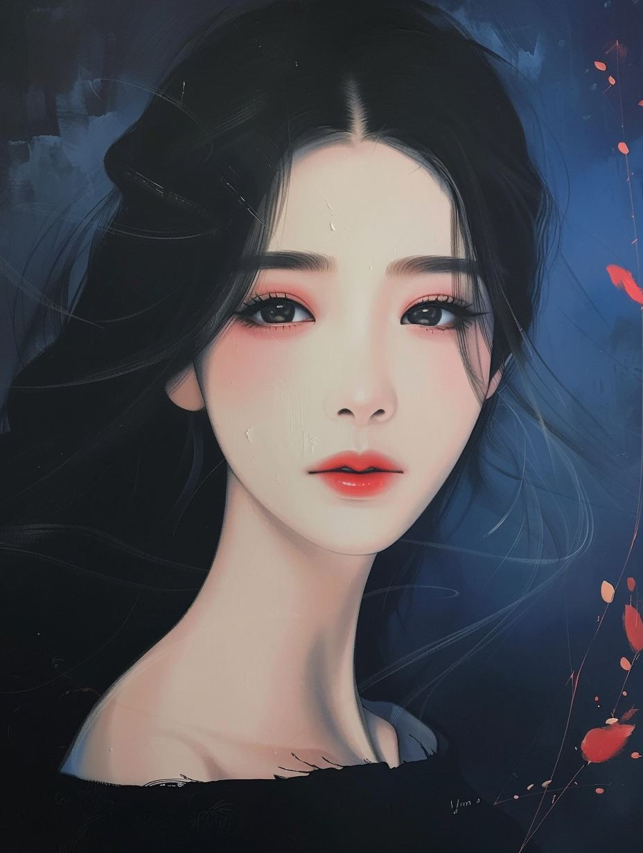 Ethereal Asian Portraiture Study - Image 2