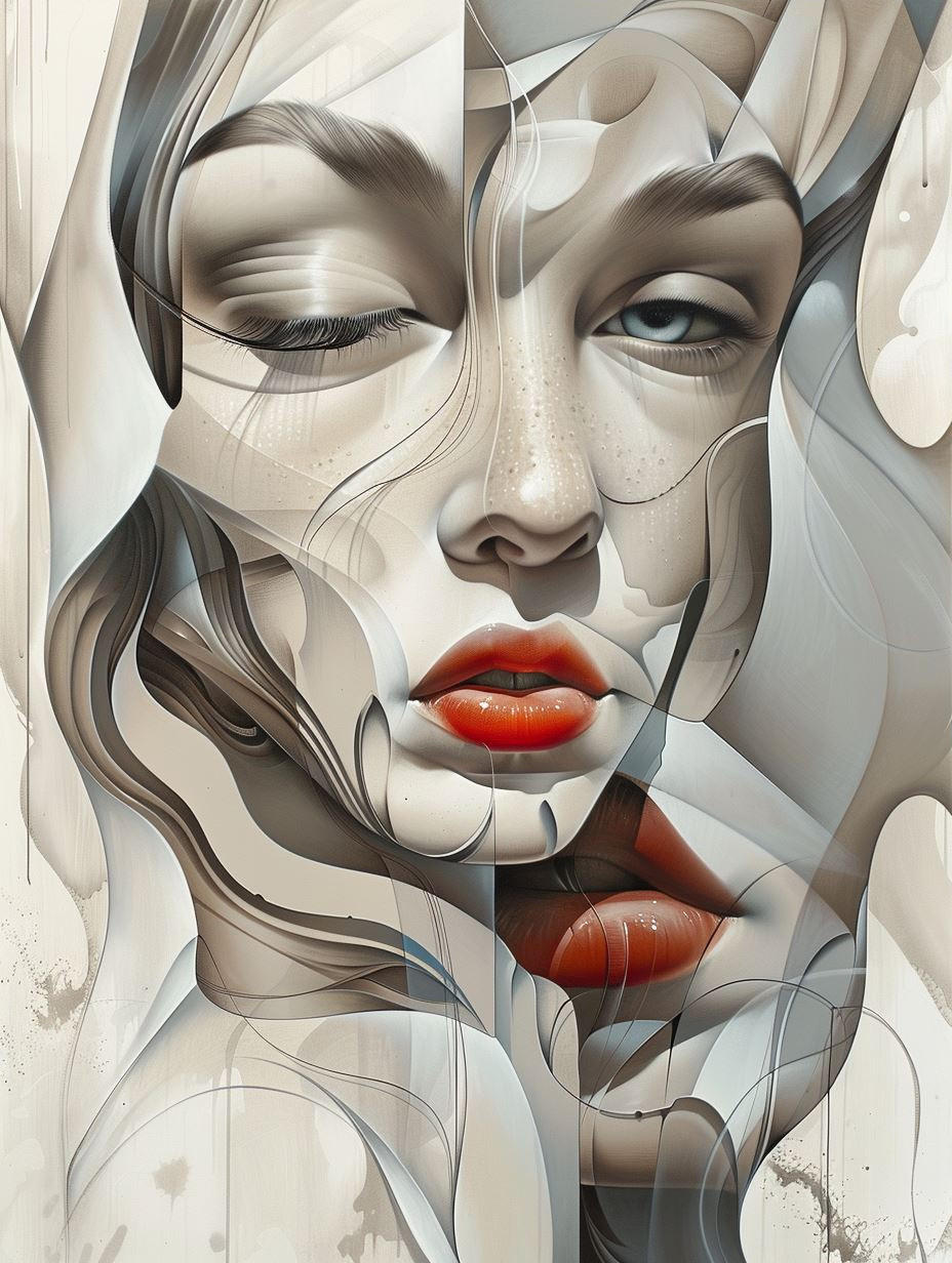 Fluid Ethereal Portraiture Study - Image 3