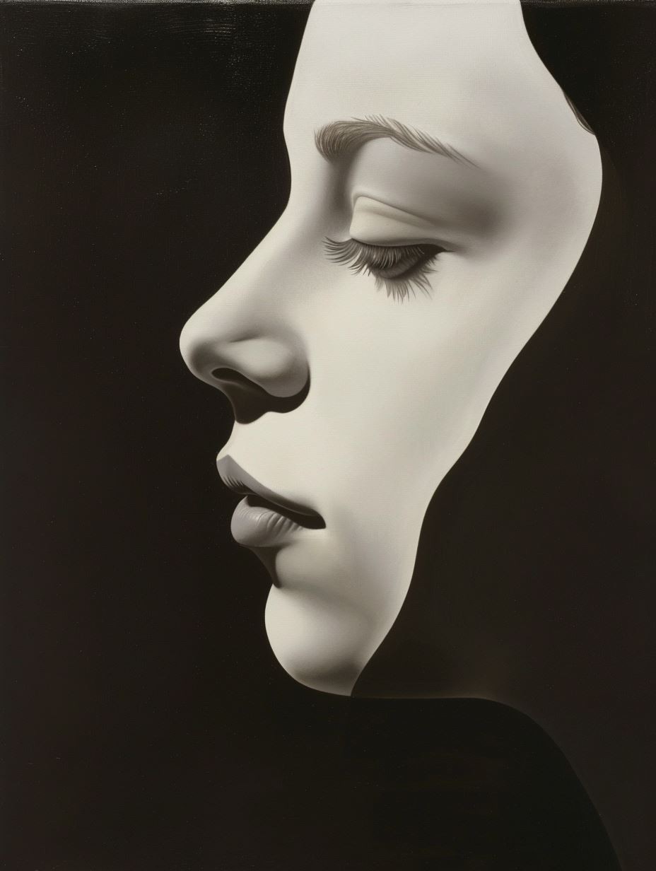 Velvet Shadows Portrait - Image 4