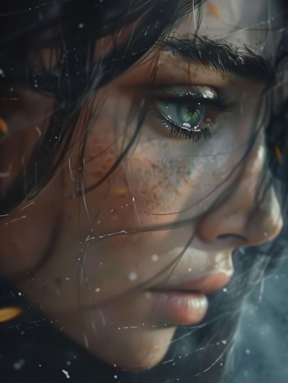 Melancholy Rain Cinematic Portraits - Image 3