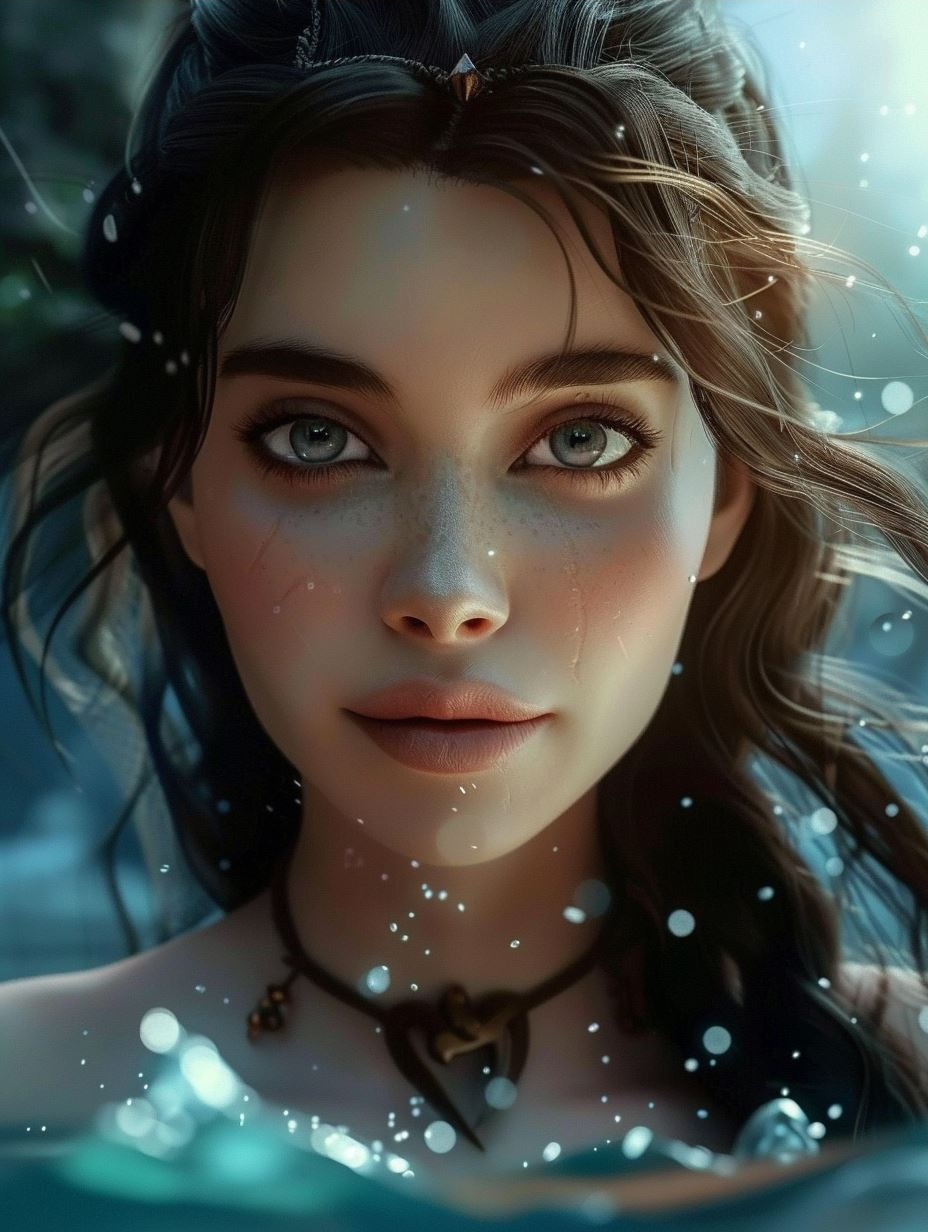 Ethereal Portraits of Mystical Maidens - Image 3