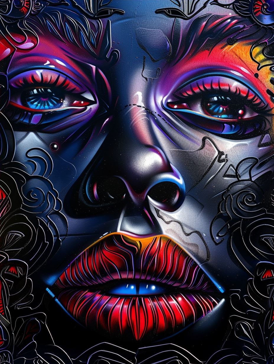 Vibrant Visions of Surreal Feminine Beauty - Image 4