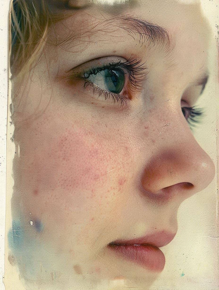 Ethereal Porcelain Skin Portrait - Image 3
