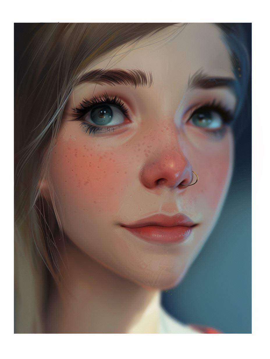 Digital Portraits of Ethereal Women - Image 3