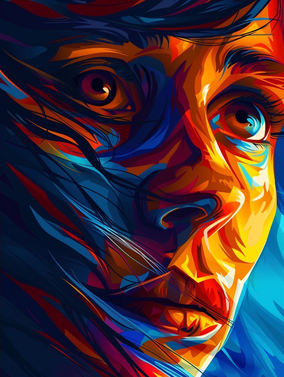 Vibrant Neon Soul Portraits - Image 2