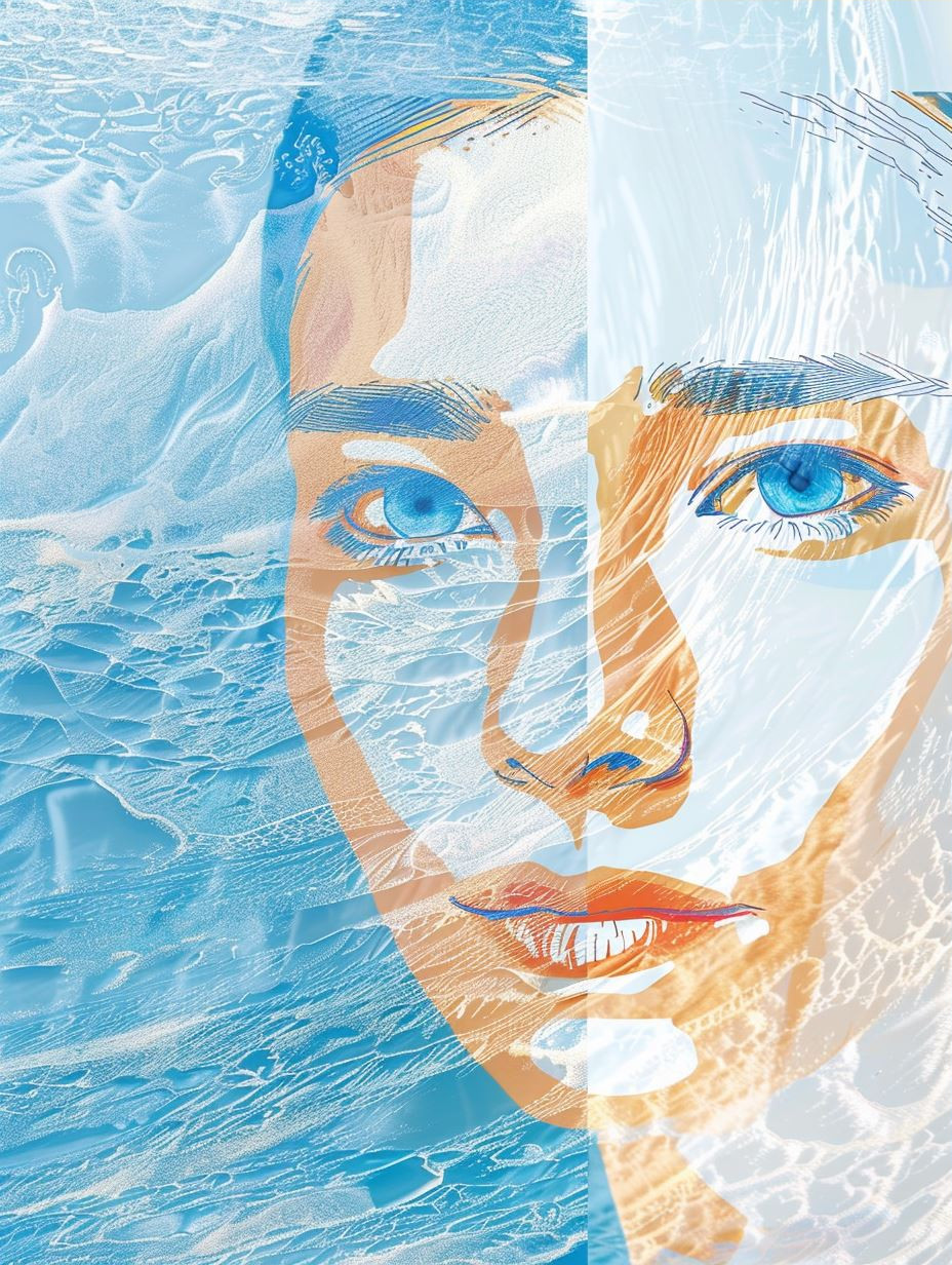 Ethereal Ripples of Digital Light - Image 3