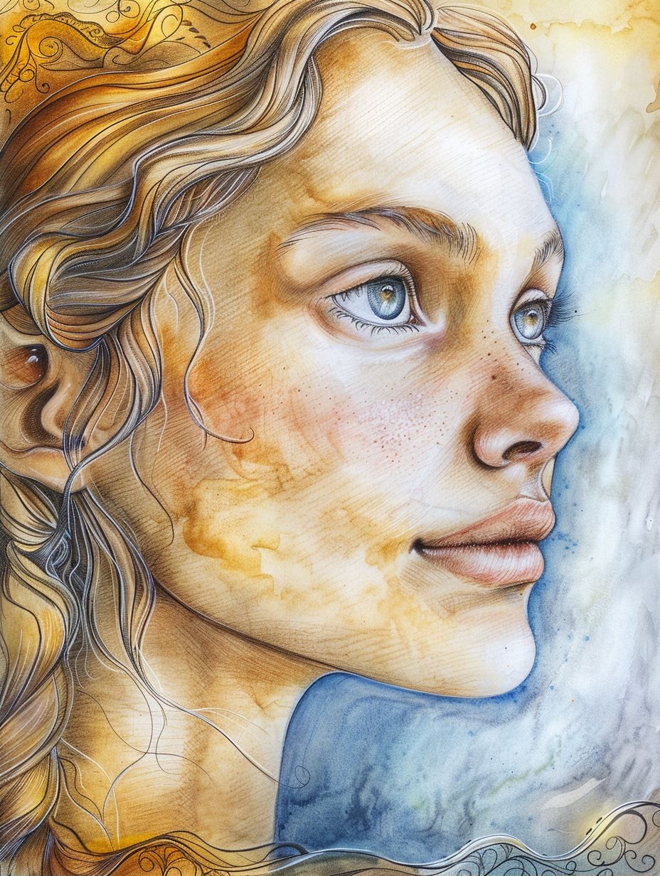 Ethereal Gaze of the Wanderer - Image 2