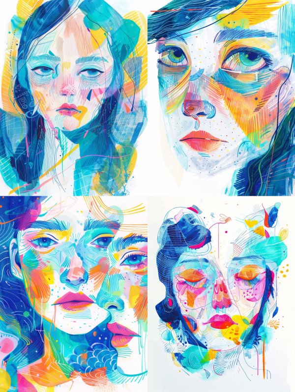Prismatic Souls: A Study in Color