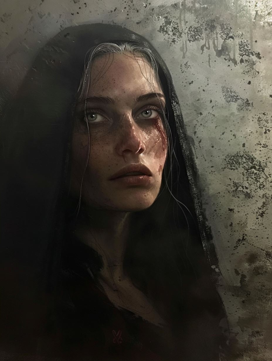 Grimy Cinematic Fantasy Portrait - Image 2