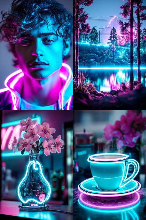 Neon Dreams: A Cyberpunk Visual Journey