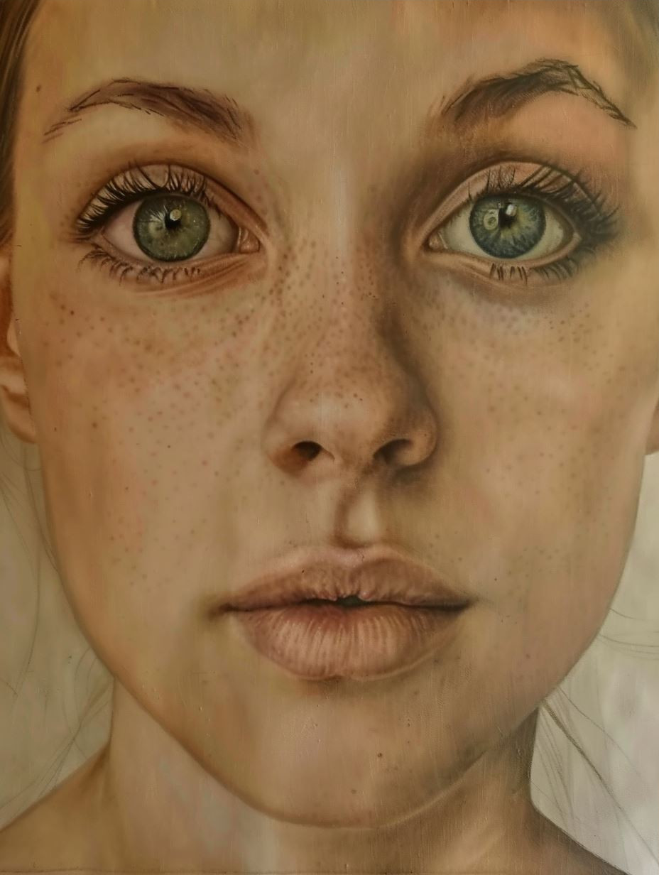Ethereal Gaze Hyperrealistic Portraits - Image 3