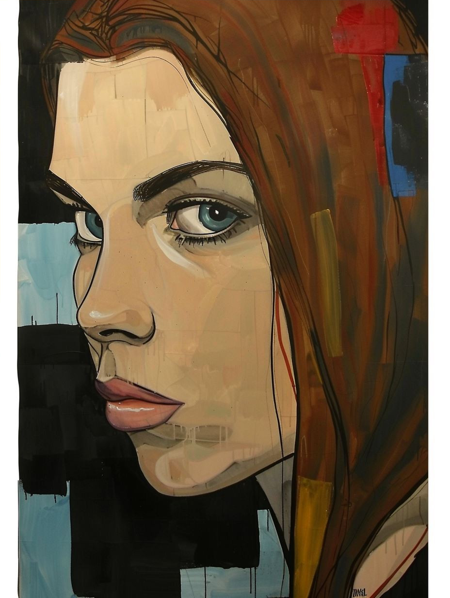 Digital Portraits of a Woman's Gaze - Image 4