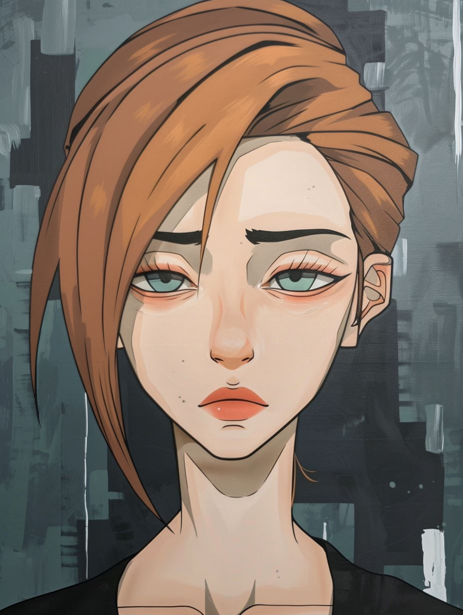 Moody Urban Anime Portraits - Image 3