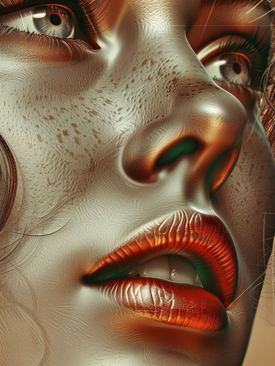Golden Gilded Ethereal Beauty - Image 4