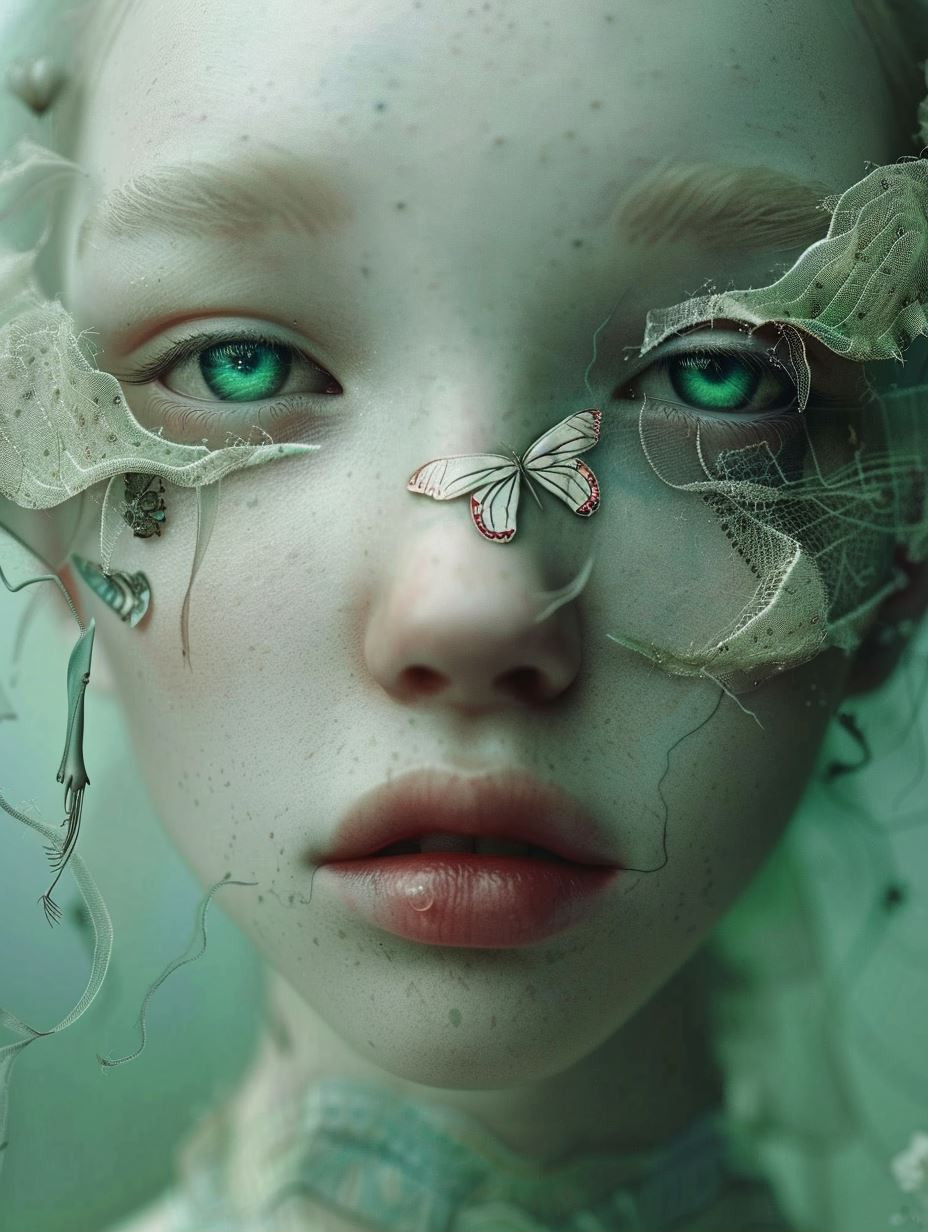 Ethereal Underwater Spirit Portraits - Image 1