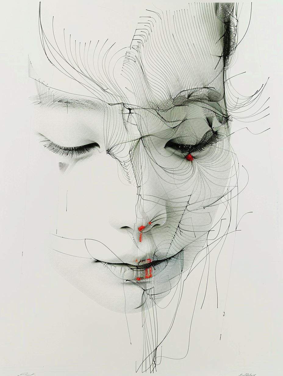 Digital Ethereal Portraits of Fragmented Souls - Image 4