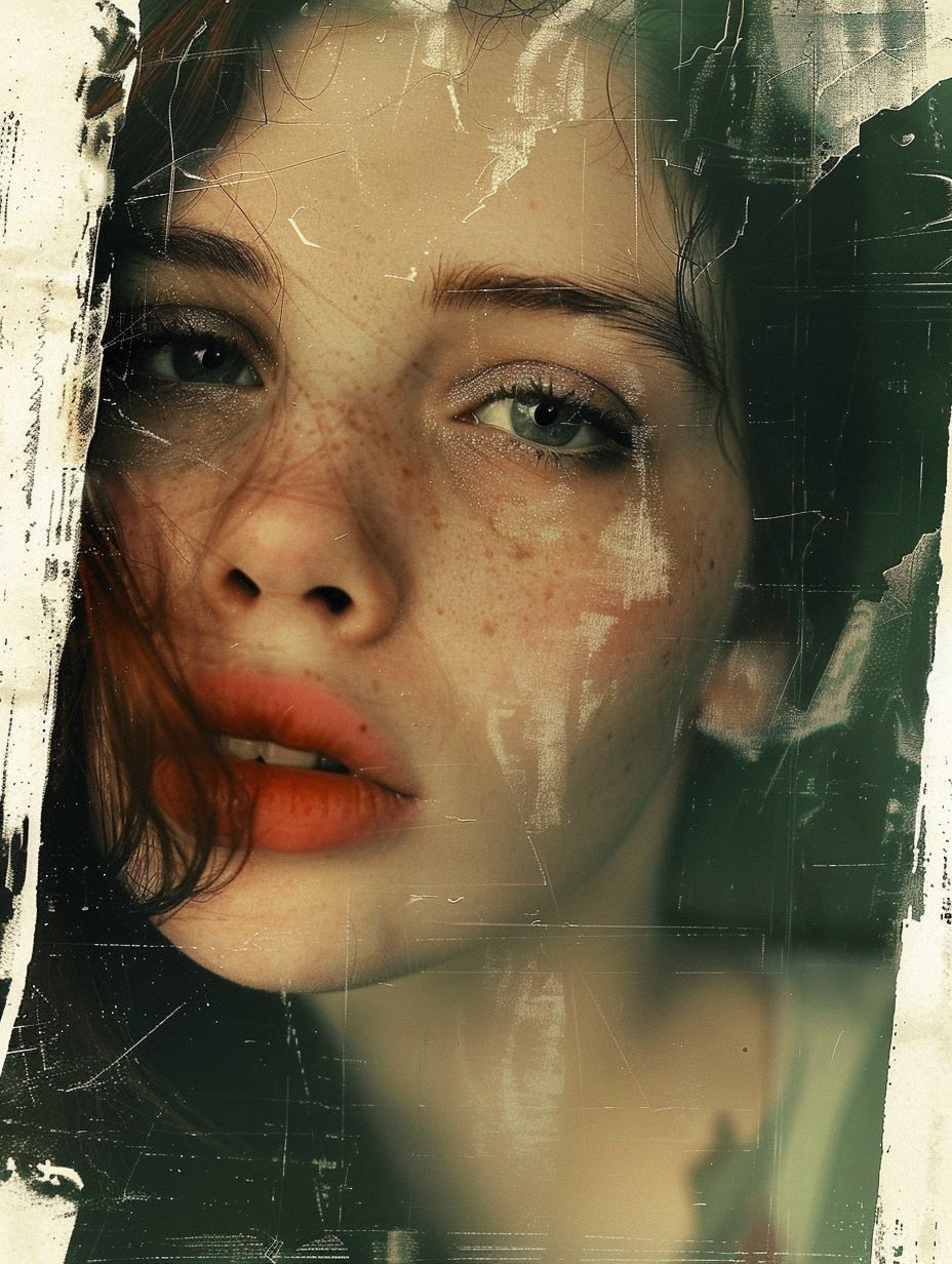 Melancholic Echoes in Mixed Media - Image 2