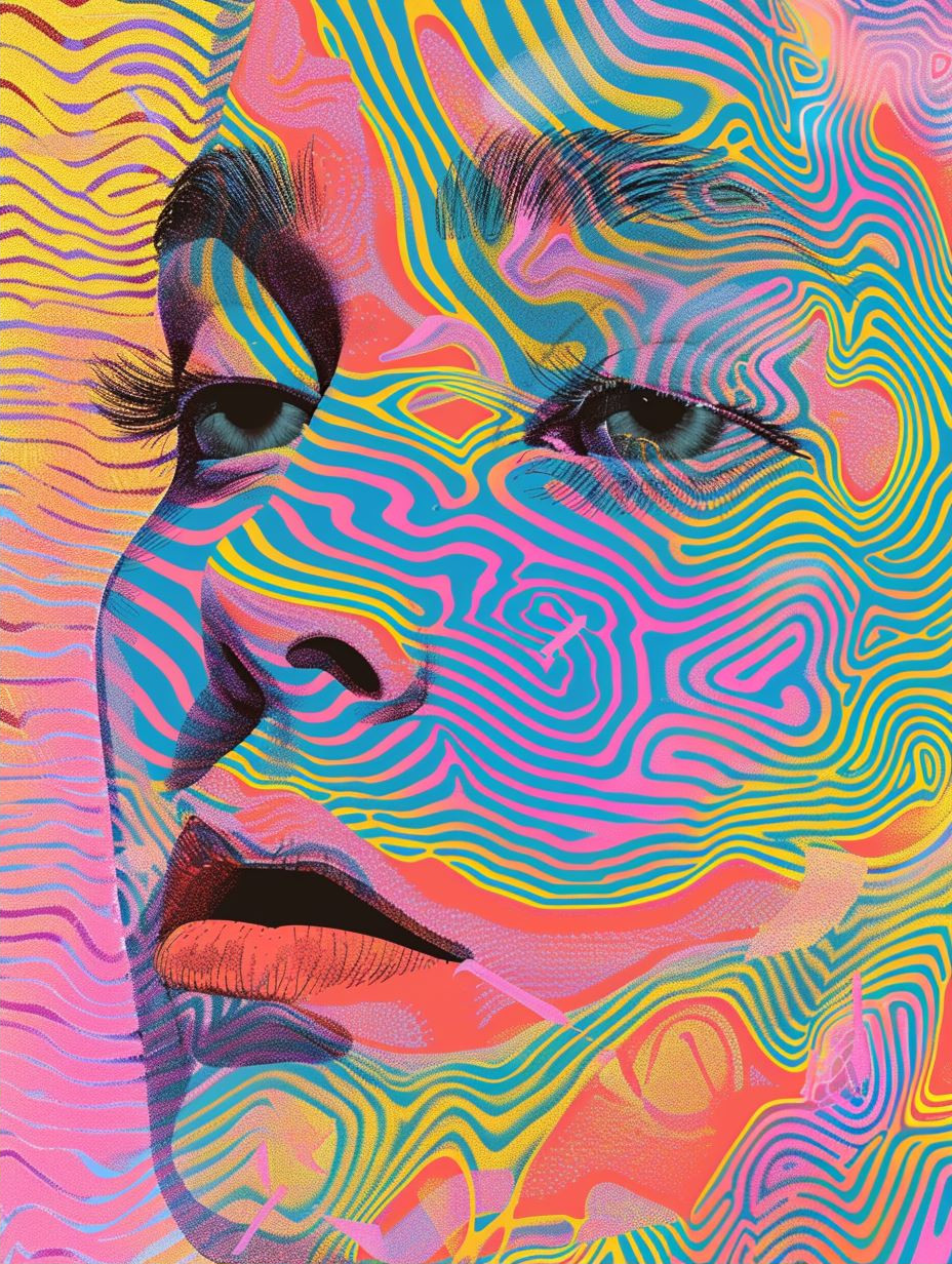 Prismatic Digital Wave Portraits - Image 2
