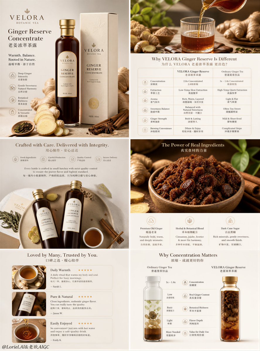 Create an ultra-premium e-commerce detail-page sales post...