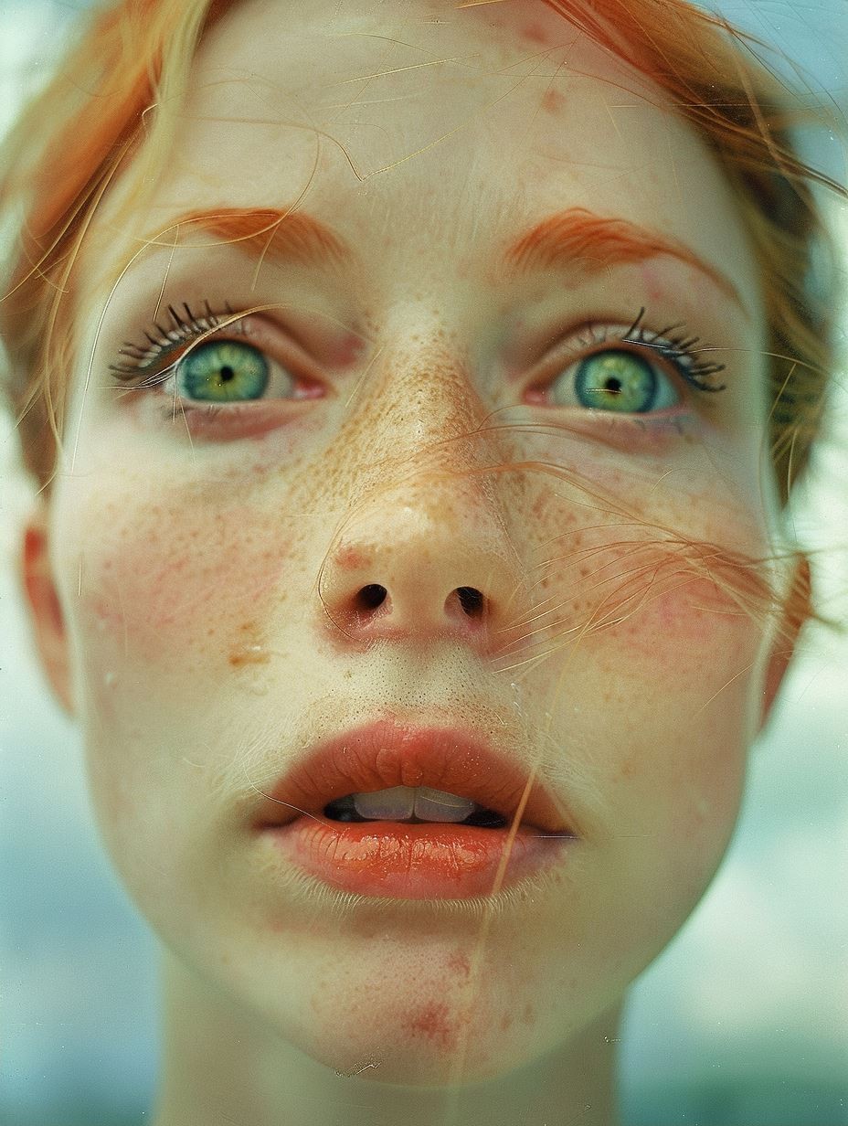Distorted Gaze Through Glass - Image 2
