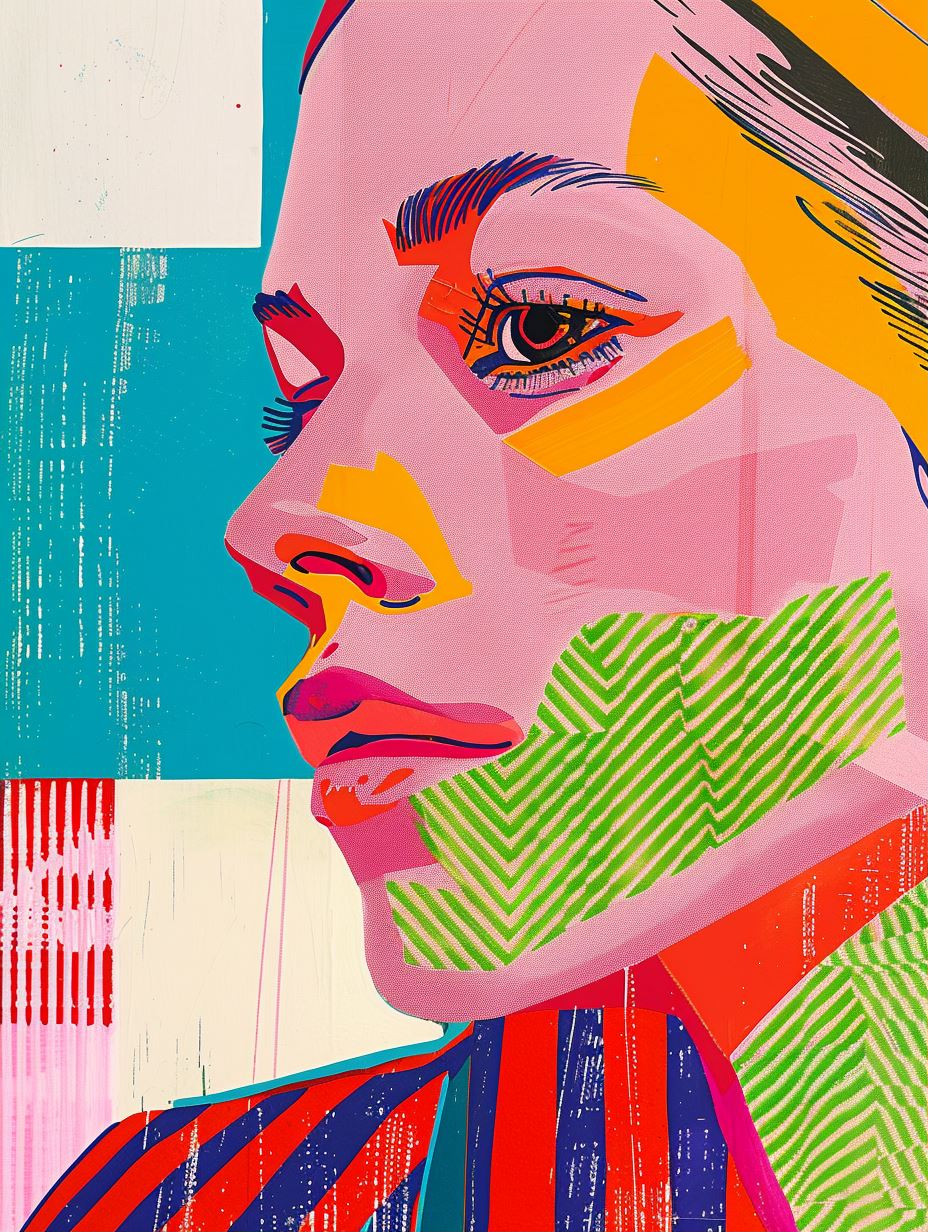 Prismatic Portraits: A Study in Color - Image 1