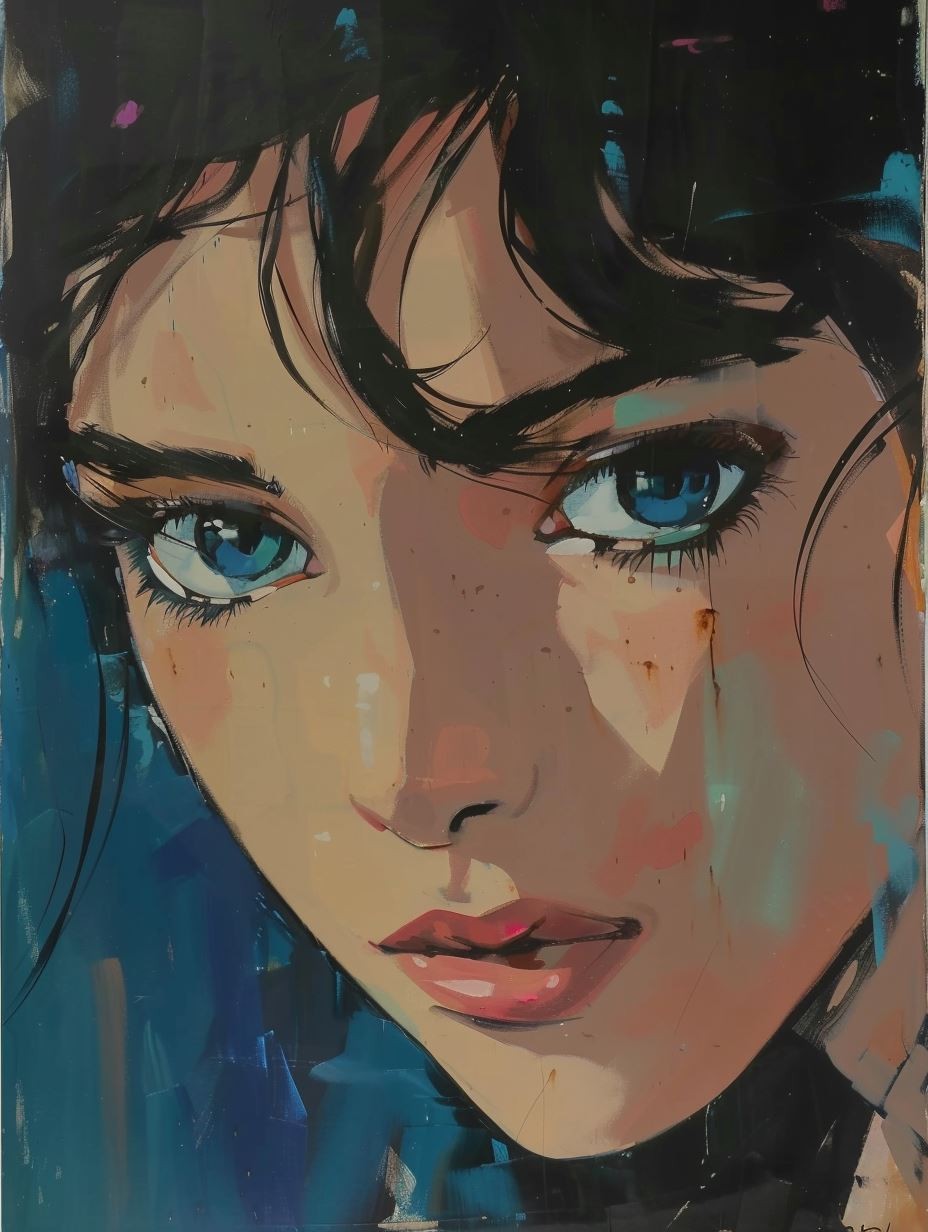 Anime Portrait Art Evolution Study - Image 3