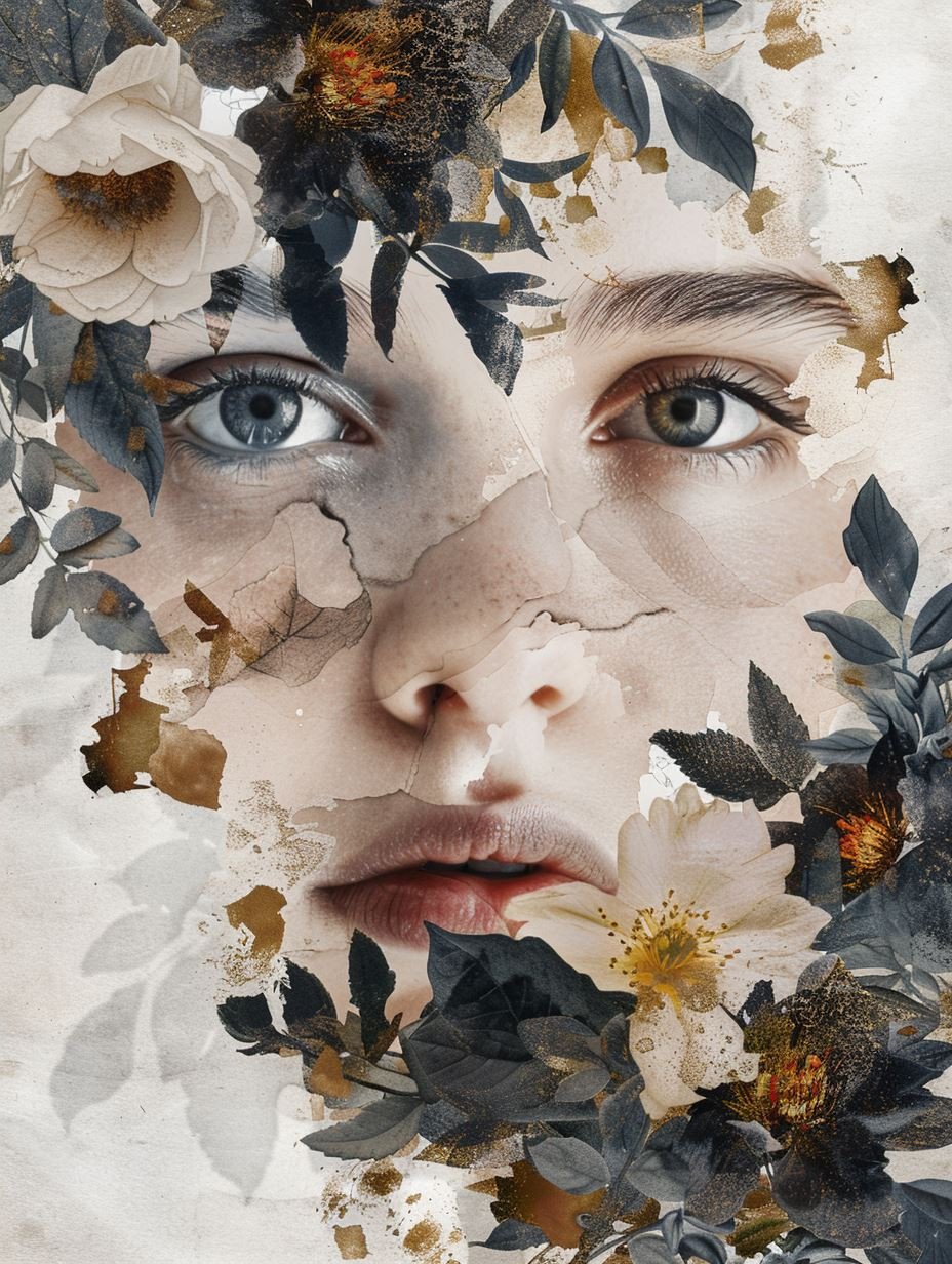 Floral Ethereal Portrait Fusion - Image 4