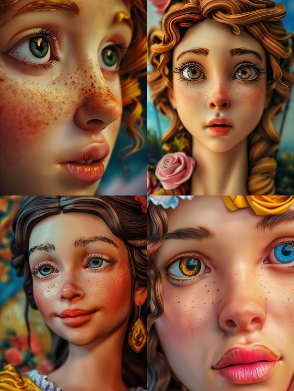 Whimsical Stylized Portraiture Collection