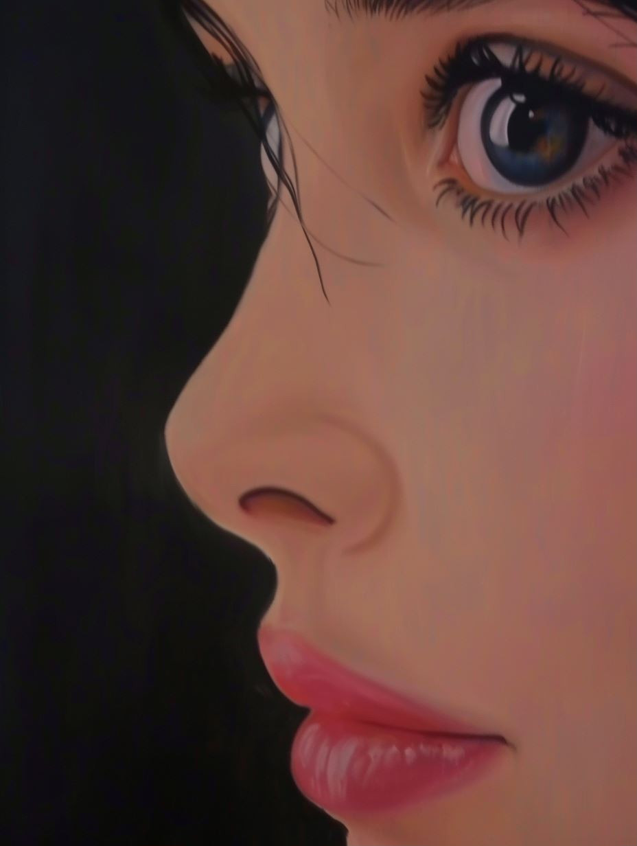 Ethereal Gazes: A Study in Portraiture - Image 1