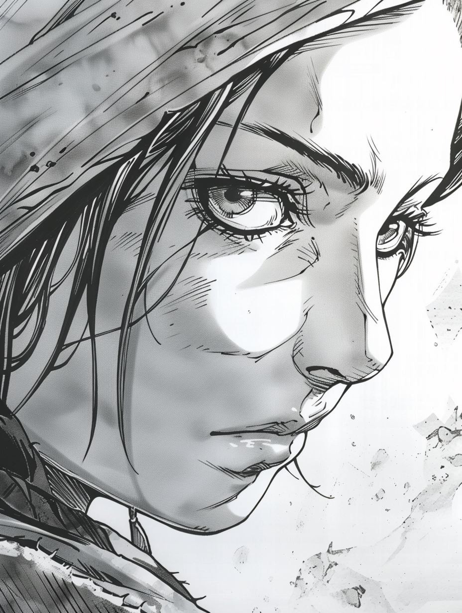 Expressions of Strength: Ink Portraits - Image 1
