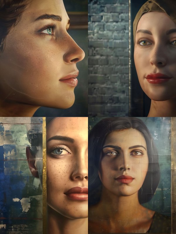 Hyper-Realistic Ethereal Portrait Study