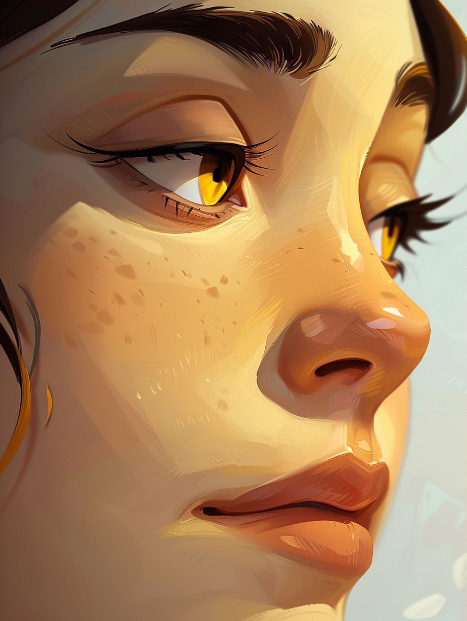 Golden Gaze Digital Portraits - Image 3