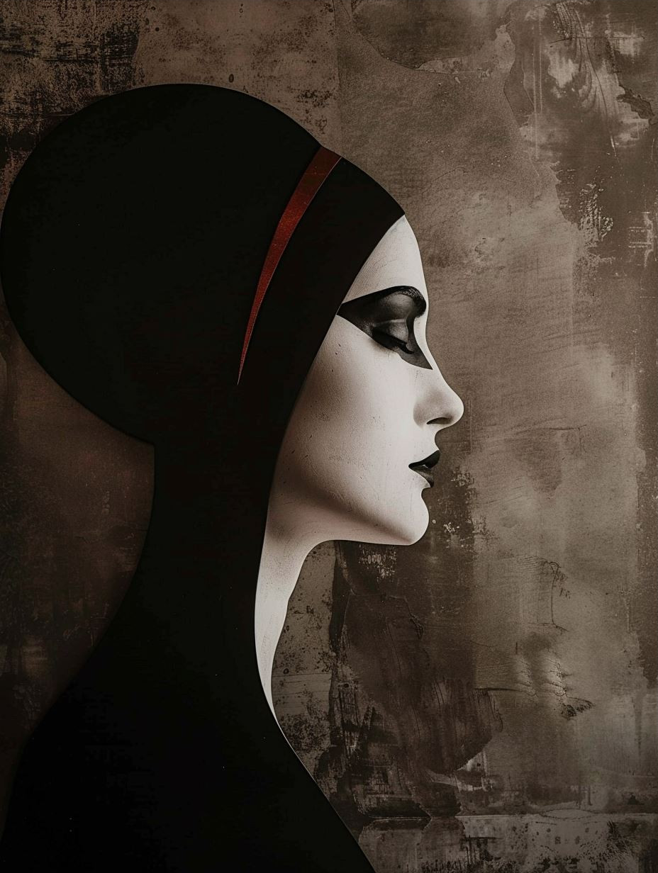 Dark Elegance Cinematic Portraiture - Image 3