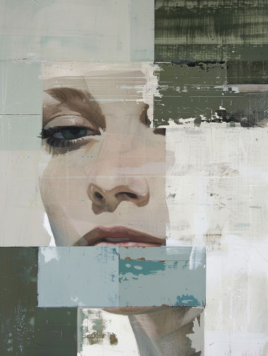 Fragmented Reflections of a Woman - Image 1