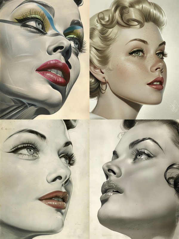 Avant Garde Surrealist Beauty