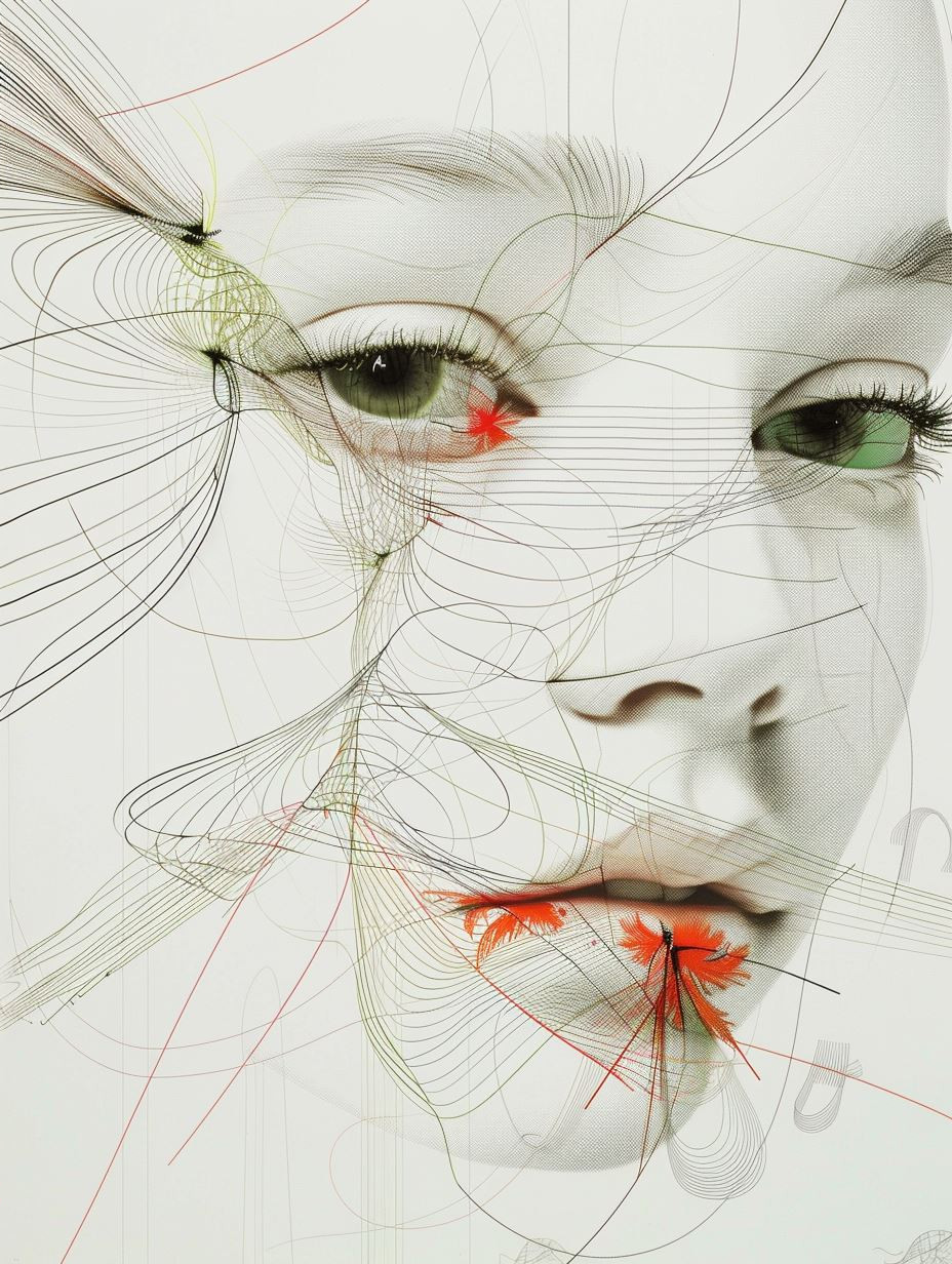 Digital Ethereal Portraits of Fragmented Souls - Image 2