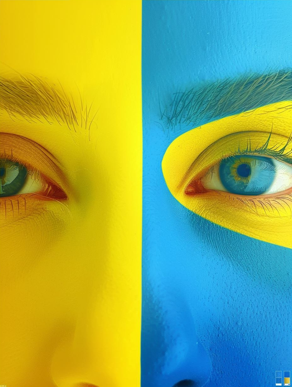 Vibrant Neon Surrealist Portraits - Image 4