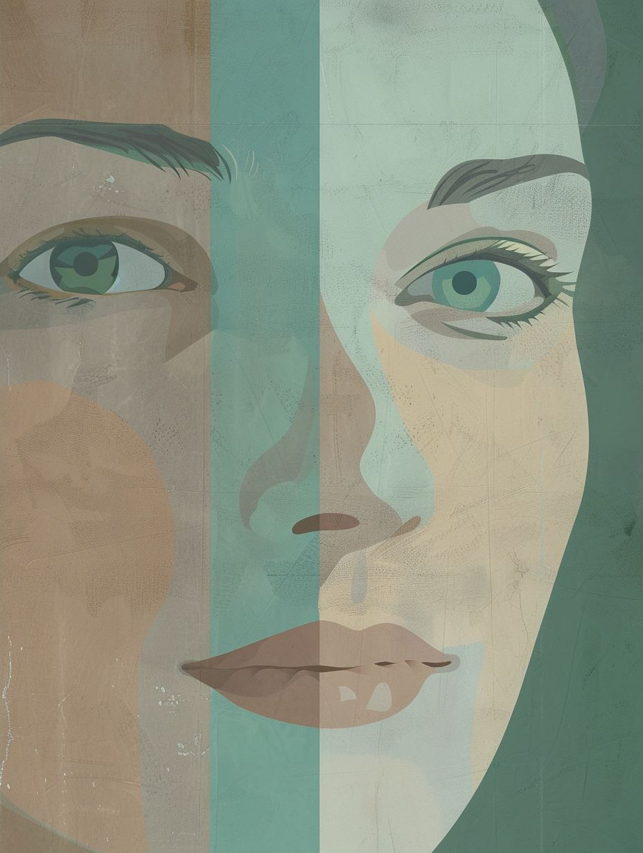 Fragmented Portraits of Quiet Reflection - Image 2