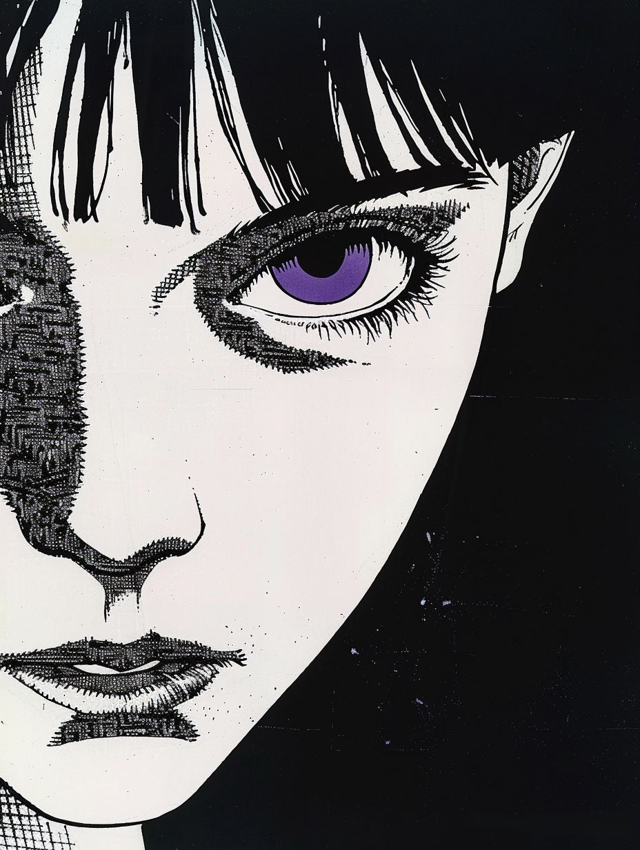 Noir Manga Violet Gaze - Image 3