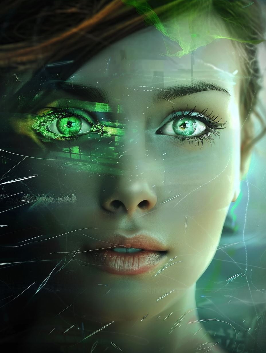 Ethereal Cybernetic Vision Portraits - Image 3
